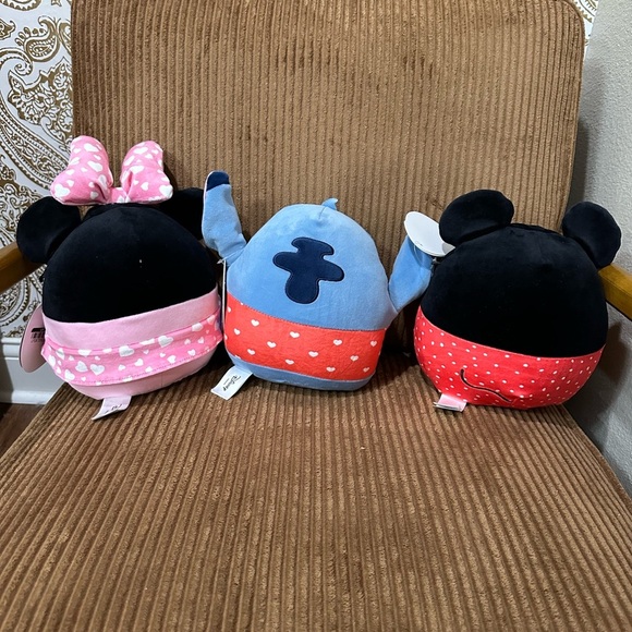Disney Plush Toy Set - Minnie, Stitch, Mickey - Squishmallow - Picture 3 of 3